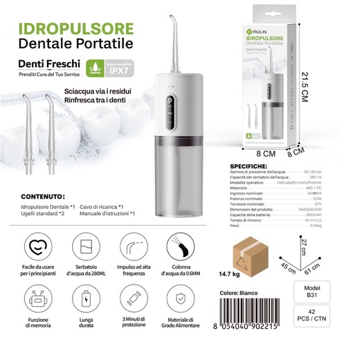 Idropulsore dentale portatile - ,